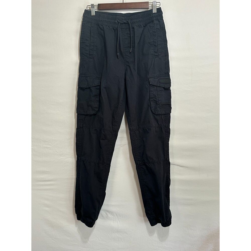 Sonneti London Men's Bolt Cargo Pants Size M Black Utility Pants Joggers